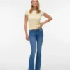 Vmsigi jeans med lav talje og udvidet ben