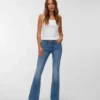 Vmsigi jeans med lav talje og udvidet ben