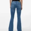 Vmsigi jeans med lav talje og udvidet ben