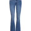 Vmsigi jeans med lav talje og udvidet ben