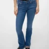 Vmsigi jeans med lav talje og udvidet ben