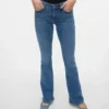 Vmsigi jeans med lav talje og udvidet ben