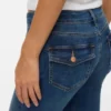 Vmsigi jeans med lav talje og udvidet ben