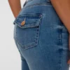 Vmsigi jeans med lav talje og udvidet ben