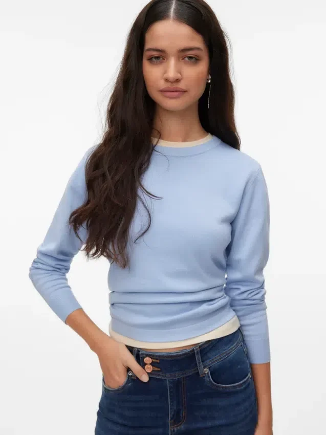 Vmsilje strikket pullover Vmsilje strikket pullover