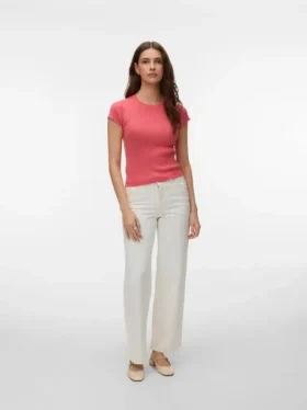 Vmsilje strikket T-shirt