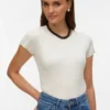 Vmsilje strikket T-shirt