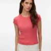 Vmsilje strikket T-shirt