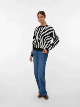 Vmsiljeanimal strikket pullover