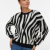 Vmsiljeanimal strikket pullover