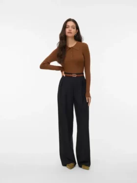 Vmsiljerib strikket pullover