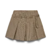 Vmsuzi kort shorts med høj talje