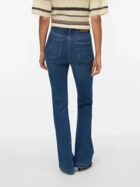 Vmtanna jeans med høj talje og udvidet ben