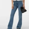 Vmtanna jeans med høj talje og udvidet ben