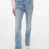 Vmtanna jeans med høj talje og udvidet ben