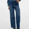 Vmtaylor jeans med mellemhøj talje og løs pasform