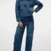 Vmtaylor jeans med mellemhøj talje og løs pasform