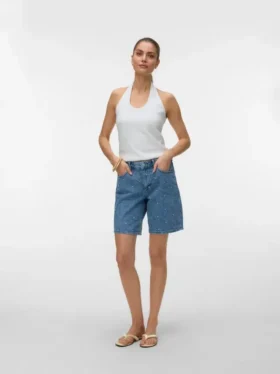 Vmtess denim shorts