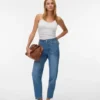 Vmtessa High Rise Mom Fit-Jeans