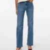 Vmtessa High Rise Straight Fit-Jeans