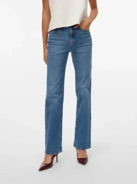 Vmtessa High Rise Straight Fit-Jeans