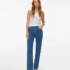 Vmtessa High Rise Straight Fit Jeans