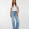 Vmtessa High Rise Straight Fit Jeans