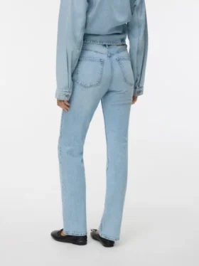 Vmtessa High Rise Straight Fit-Jeans