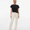 Vmtessa High Rise Straight Fit Jeans