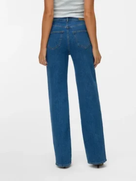 Vmtessa High Rise Wide Fit – Cropped Jeans