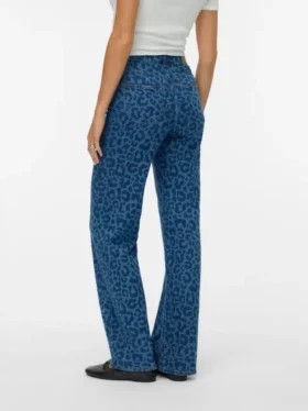 Vmtessa High Rise Wide Fit – Cropped Jeans