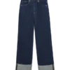 Vmtessa High Rise Wide Fit – Cropped Jeans
