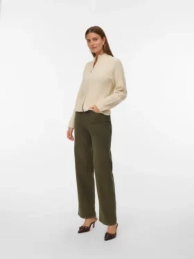 Vmtessa højtaljede, viddeJeans i fløjl