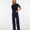 Vmtessa højtaljede, viddeJeans i fløjl
