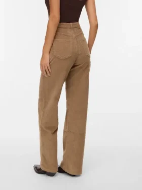 Vmtessa højtaljede, viddeJeans i fløjl