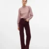 Vmtessa højtaljede, viddeJeans i fløjl