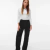Vmtessa jeans med høj talje og bred benvidde