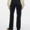 Vmtessa jeans med høj talje og bred benvidde