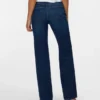 Vmtessa jeans med høj talje og bred benvidde