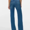 Vmtessa jeans med høj talje og bred benvidde