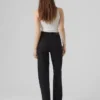 Vmtessa-jeans med høj talje og bred benvidde