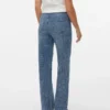 Vmtessa jeans med høj talje og bred benvidde