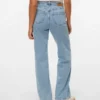 Vmtessa jeans med høj talje og bred benvidde
