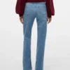 Vmtessa jeans med høj talje og bred benvidde
