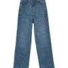 Vmtessa jeans med høj talje og bred benvidde
