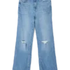 Vmtessa jeans med høj talje og bred benvidde