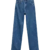 Vmtessa jeans med høj talje og bred benvidde