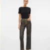 Vmtessa jeans med høj talje og bred benvidde