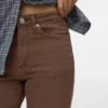 Vmtessa-jeans med høj talje og bred benvidde