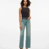 Vmtessa jeans med høj talje og bred benvidde